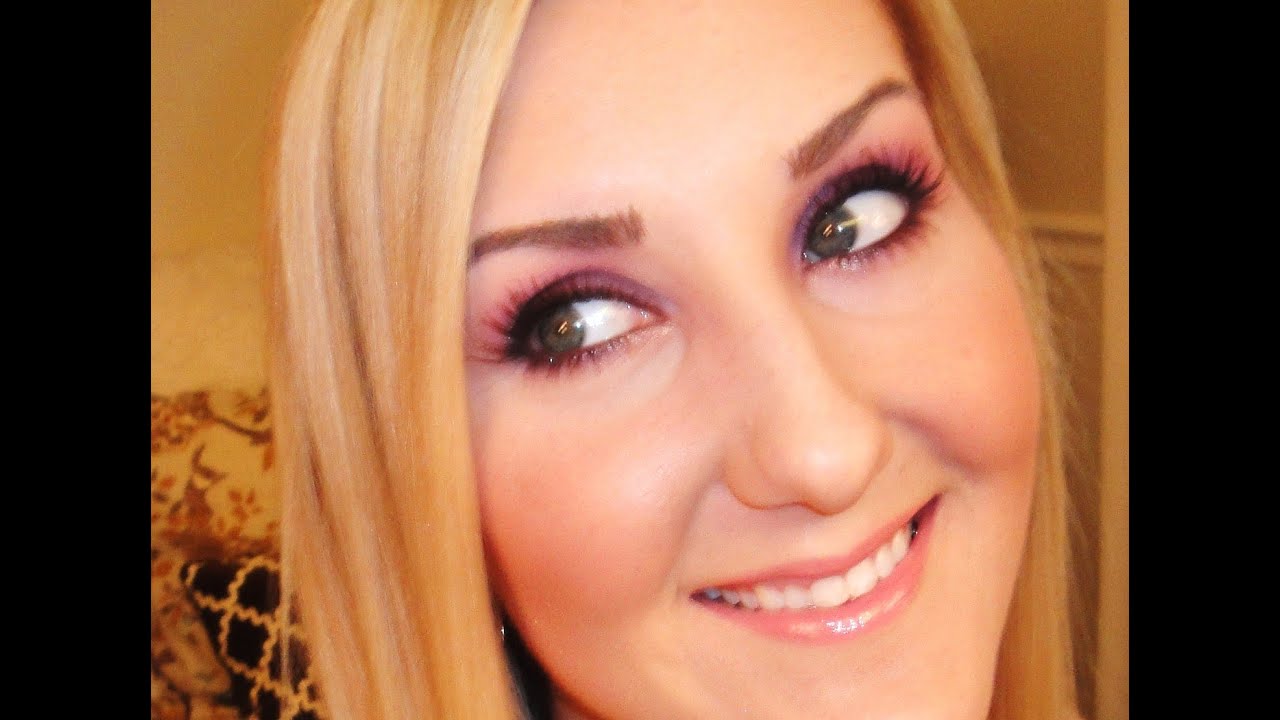 Purple & Pink Spring Makeup Tutorial