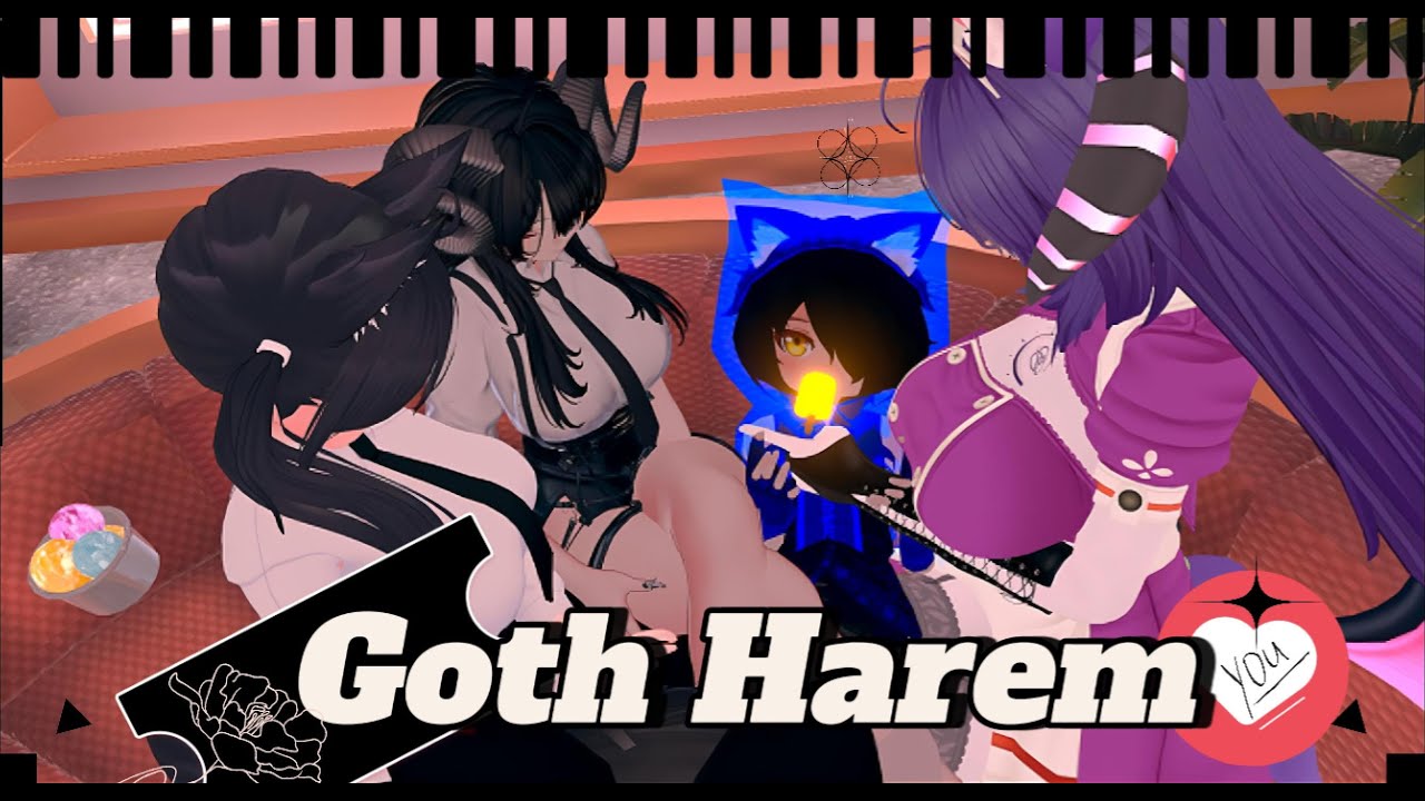[VRChat] | Meraki Goth Harem | Yakko Emerald