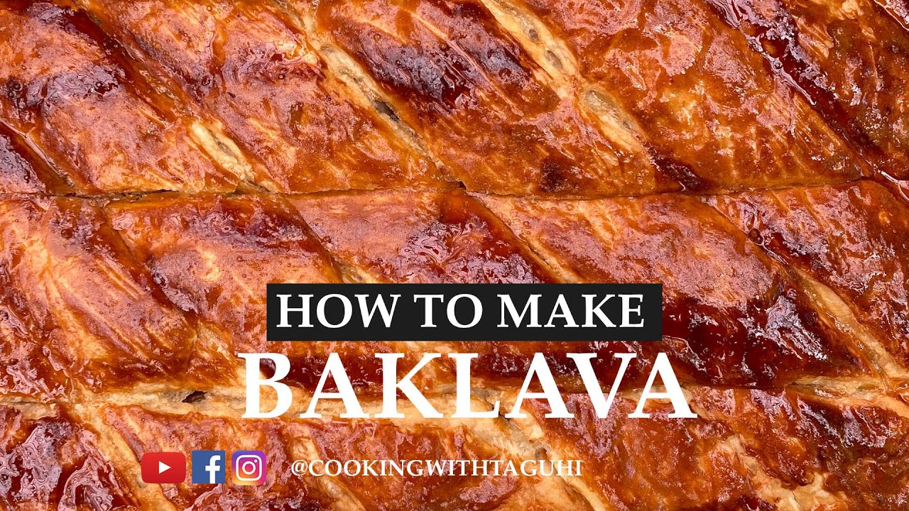 How to make easy Armenian Baklava ( Paxlava )