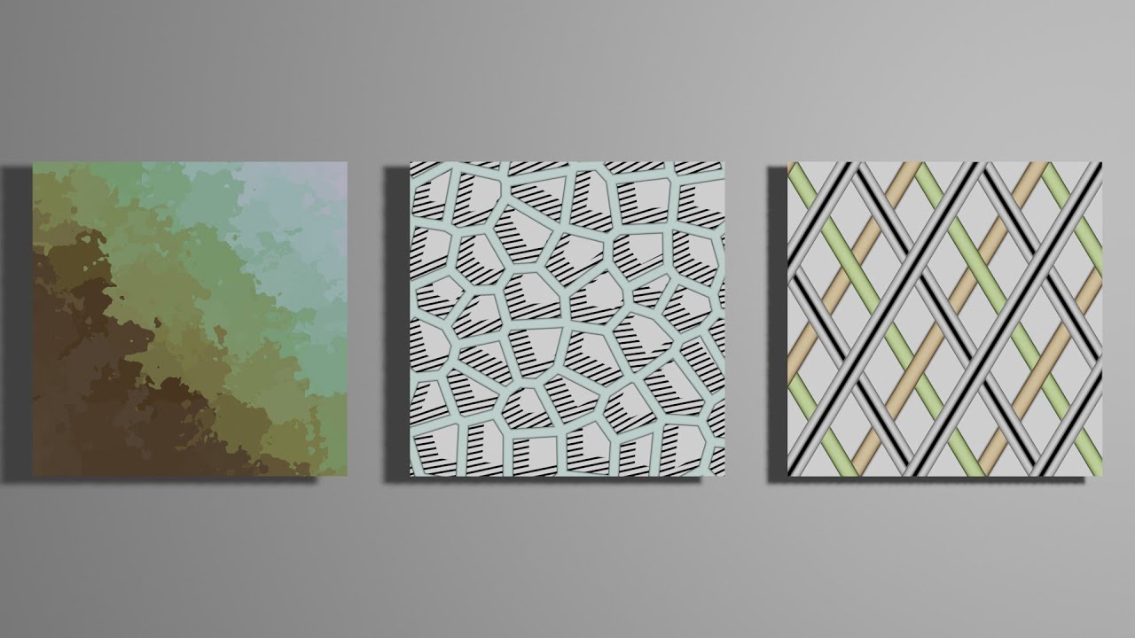Procedural Nodes (part 48) - 3 Abstract Procedural Textures in Blender