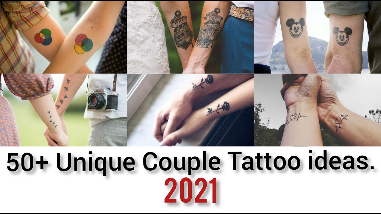 50+ Trending Couple Tattoo designs(2021)/beautiful couple tattoo ideas/tattoos for couples