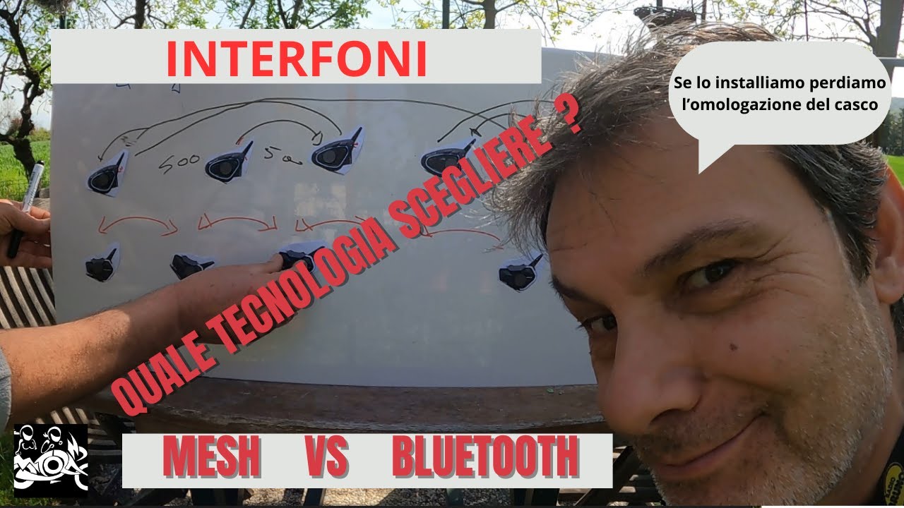 Мотоциклетный домофон Midland Mesh, сравнение дорожных испытаний с технологией Bluetooth