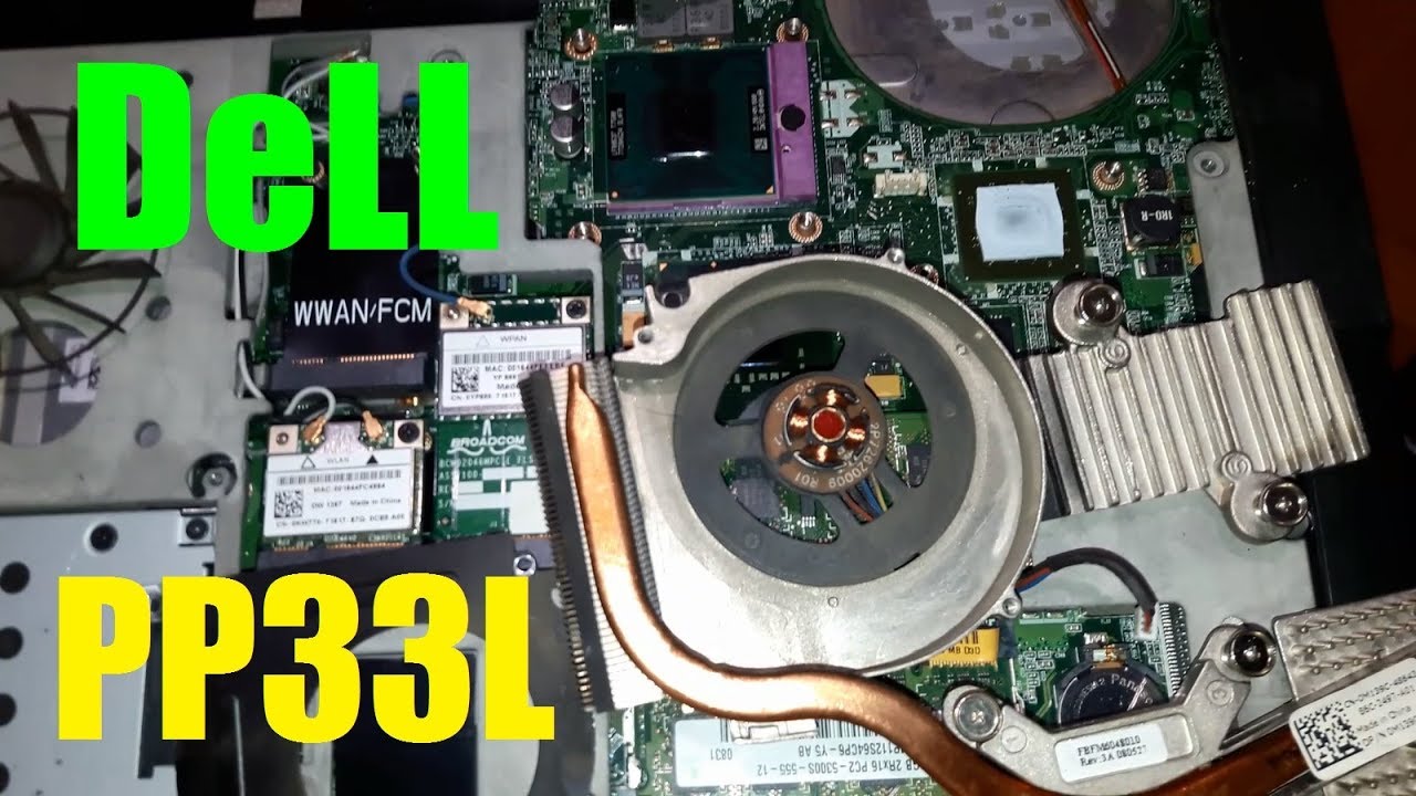 Dell - pp33l (неудачный ремонт)
