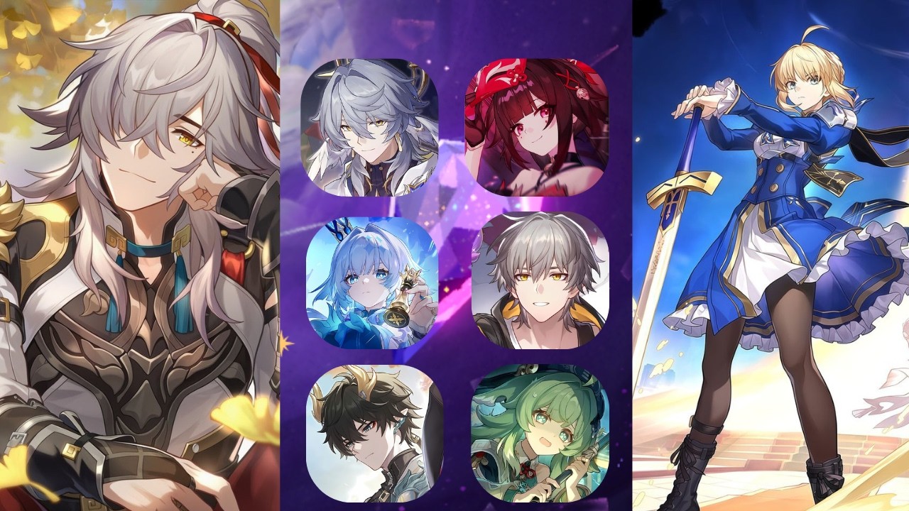 Jing Yuan e Saber no estágio 10 do memória do caos- Honkai star rail