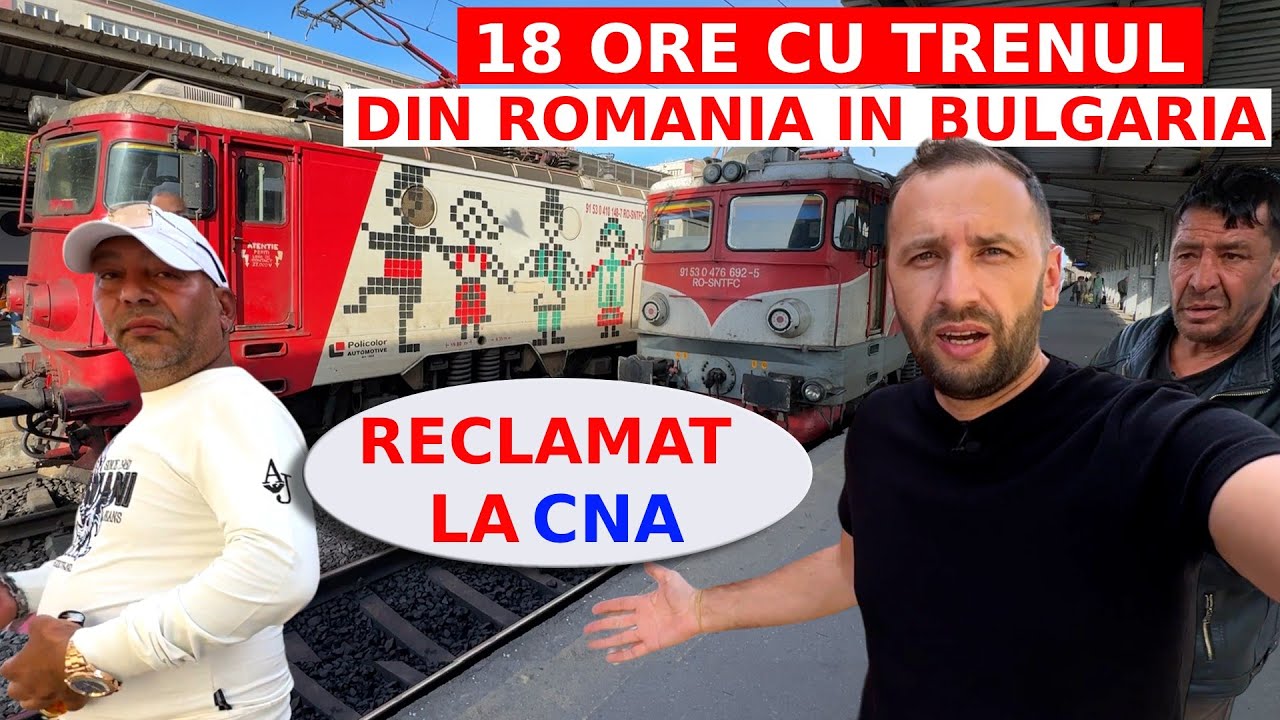 UN COSMAR - 18 ORE cu TRENUL, s-a STRICAT LOCOMOTIVA in Pustietate, reclamat la CNA!