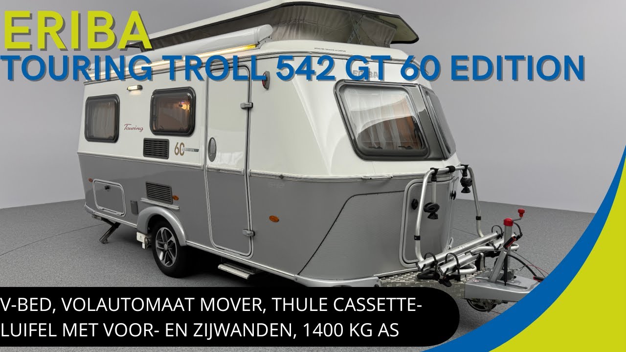 Eriba Touring Troll 542 GT 60 Edition 2021 | INDRUKWEKKENDE CARAVAN VOOR EEN ONVERGETELIJKE REIS!