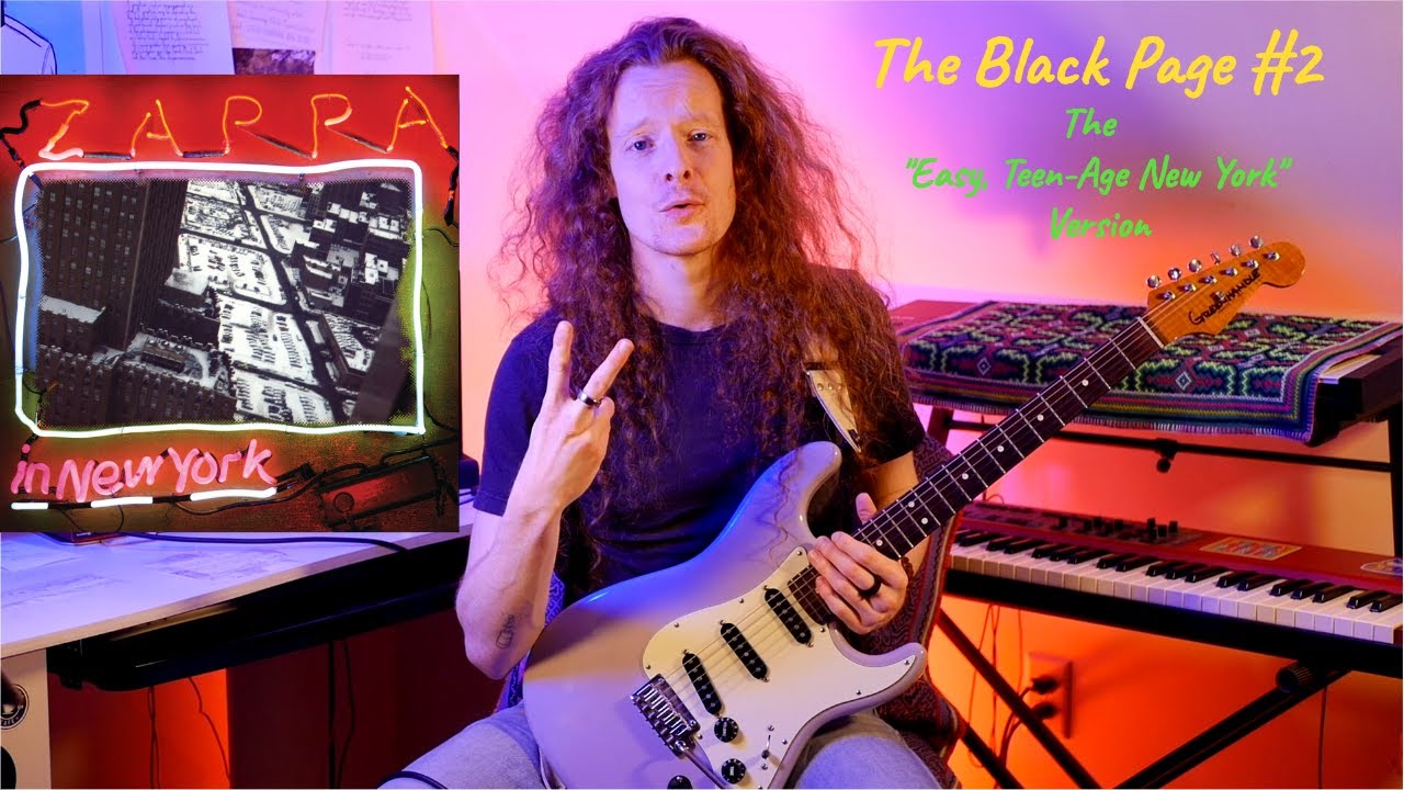 Frank Zappa - The Black Page #2 (Easy Teen-Age New York Version)