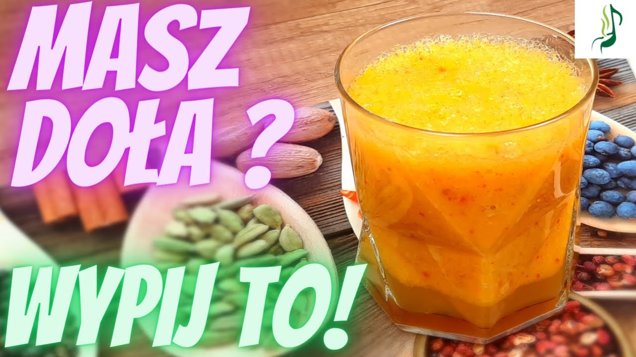 KOKTAJL z ANANASEM i KURKUMĄ 🍍 na poprawę humoru 😃| Nutka Smaku