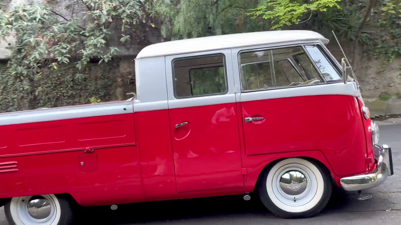 PCARMARKET Auction: Walk Around - 1962 Volkswagen Type 2 Double Cab Pickup Bus