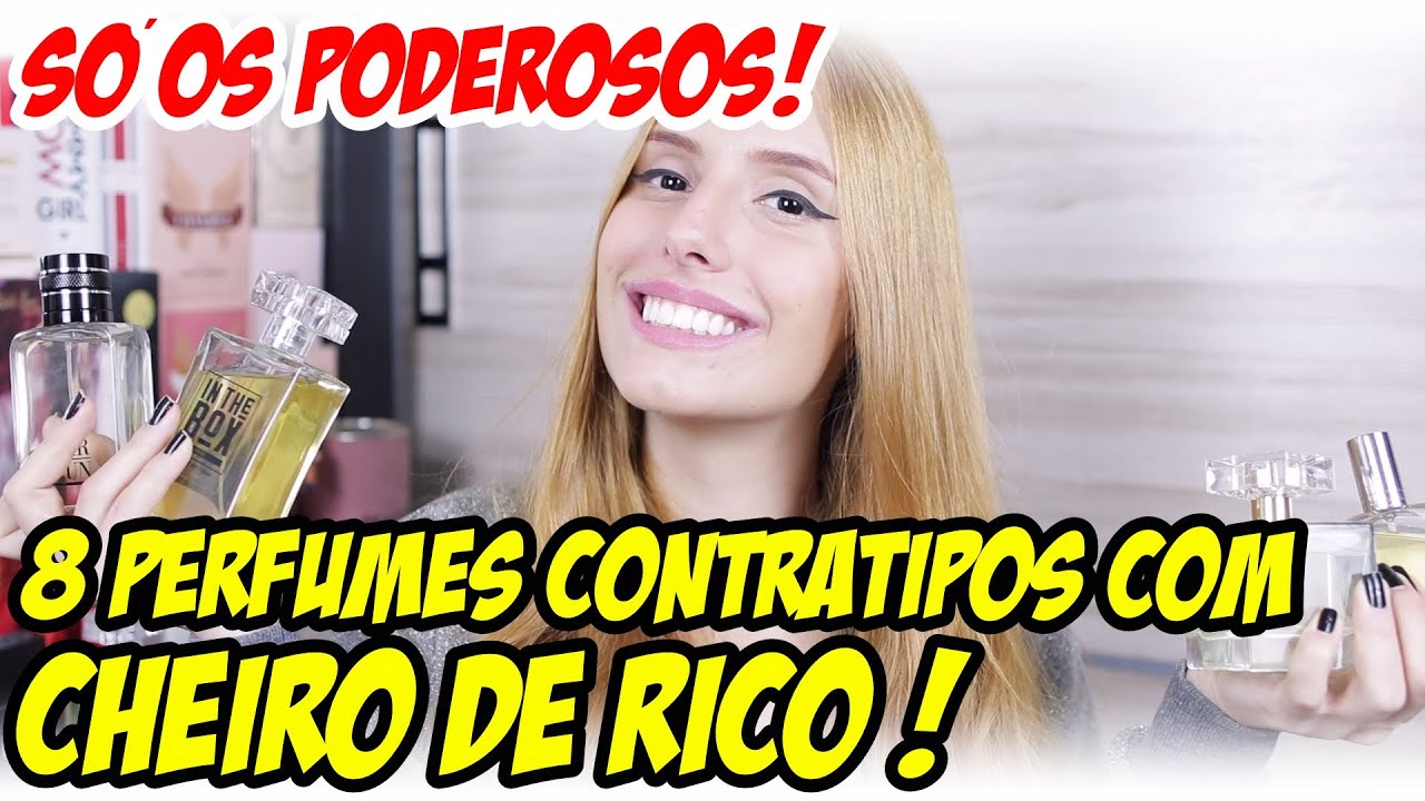 8 CONTRATIPOS COM CHEIRO DE RICO - Perfumes Mais Sofisticados, Luxuosos e Baratos!