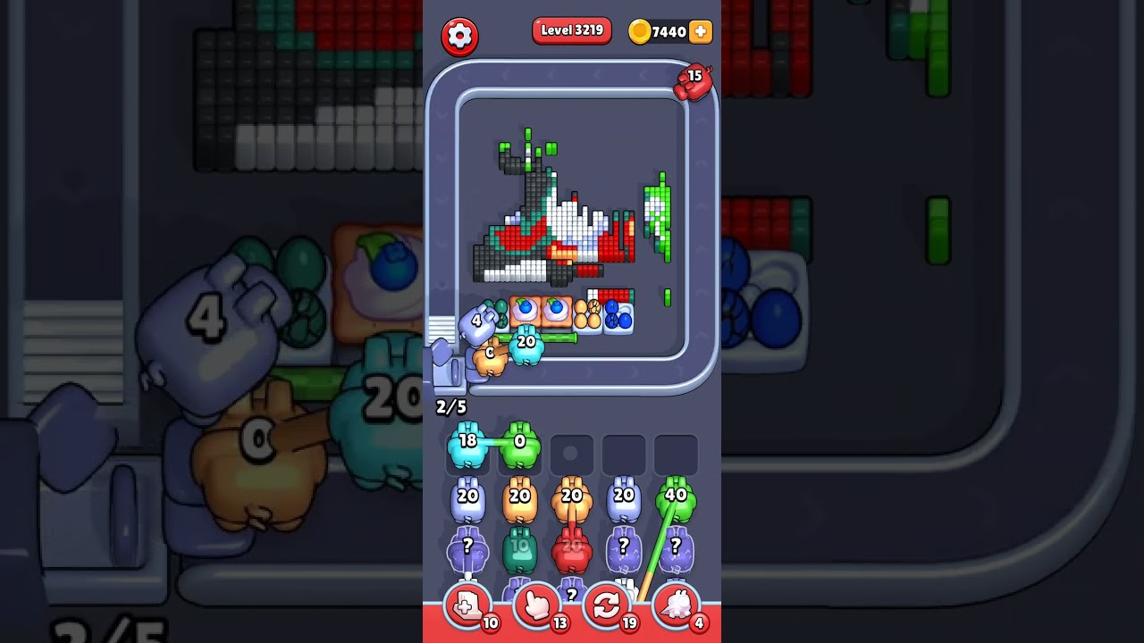 Pixel Flow Level 3219 Very Hard