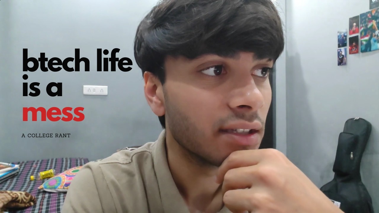 Trying to Survive BTech in a Tier 3 College | Midterms + Life Rant Vlog