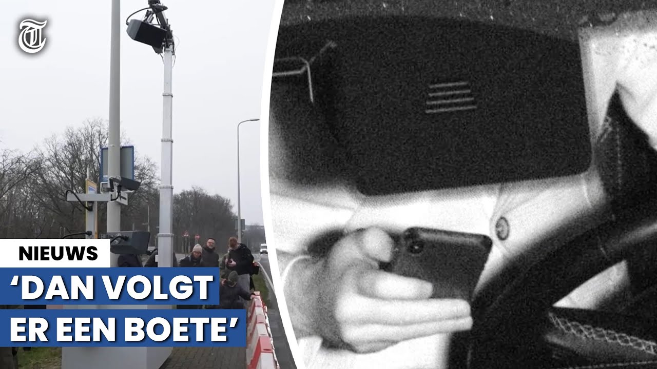 Zo werkt nieuwe flitser tegen telefoon achter het stuur