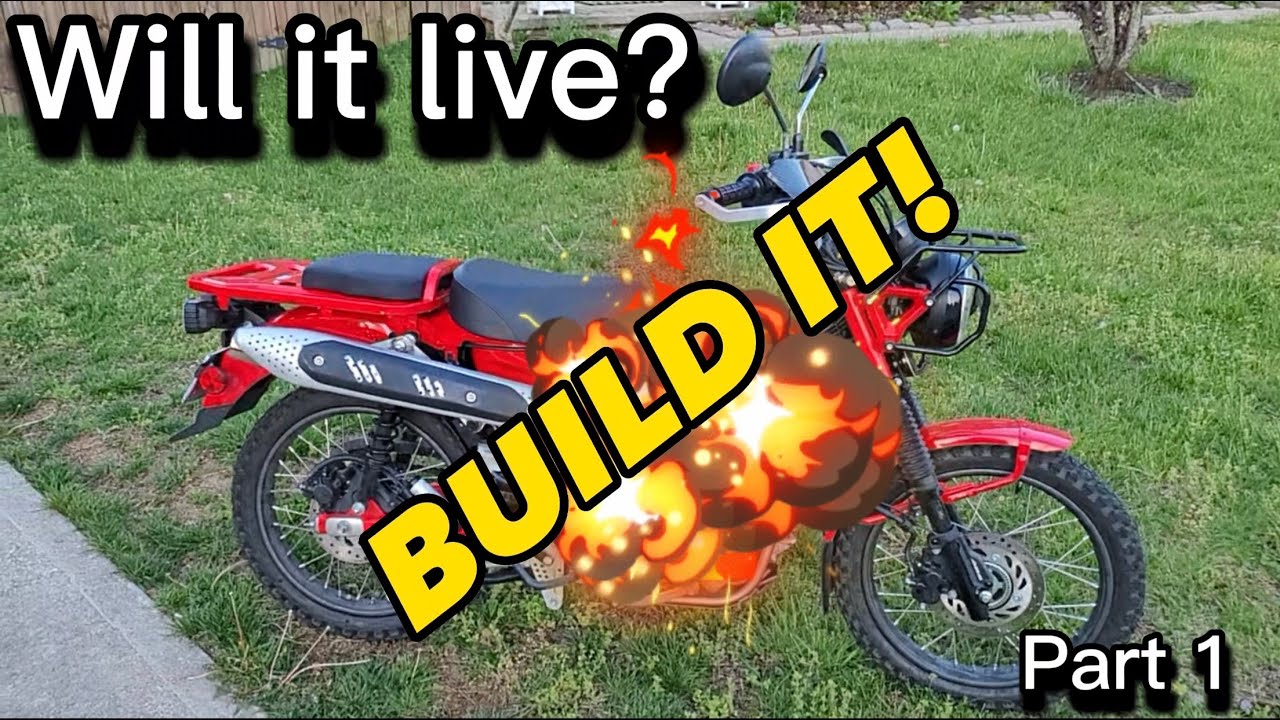 BLOWN Honda Trail 125 comes back to life w/a new 164cc Piston & Cylinder! CT125 Big Bore Kit: Part 1