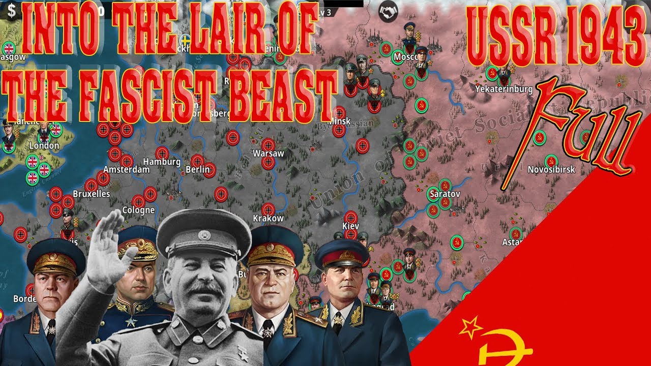USSR 1943 WORLD CONQUEST SOVIET REVENGE! World Conqueror 4