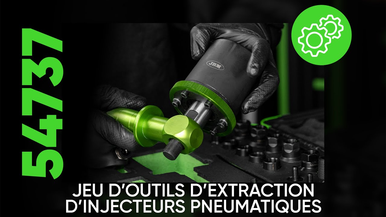 COMMENT UTILISER LE KIT EXTRACTEUR D&rsquo;INJECTEURS PNEUMATIQUES REF. 54737
