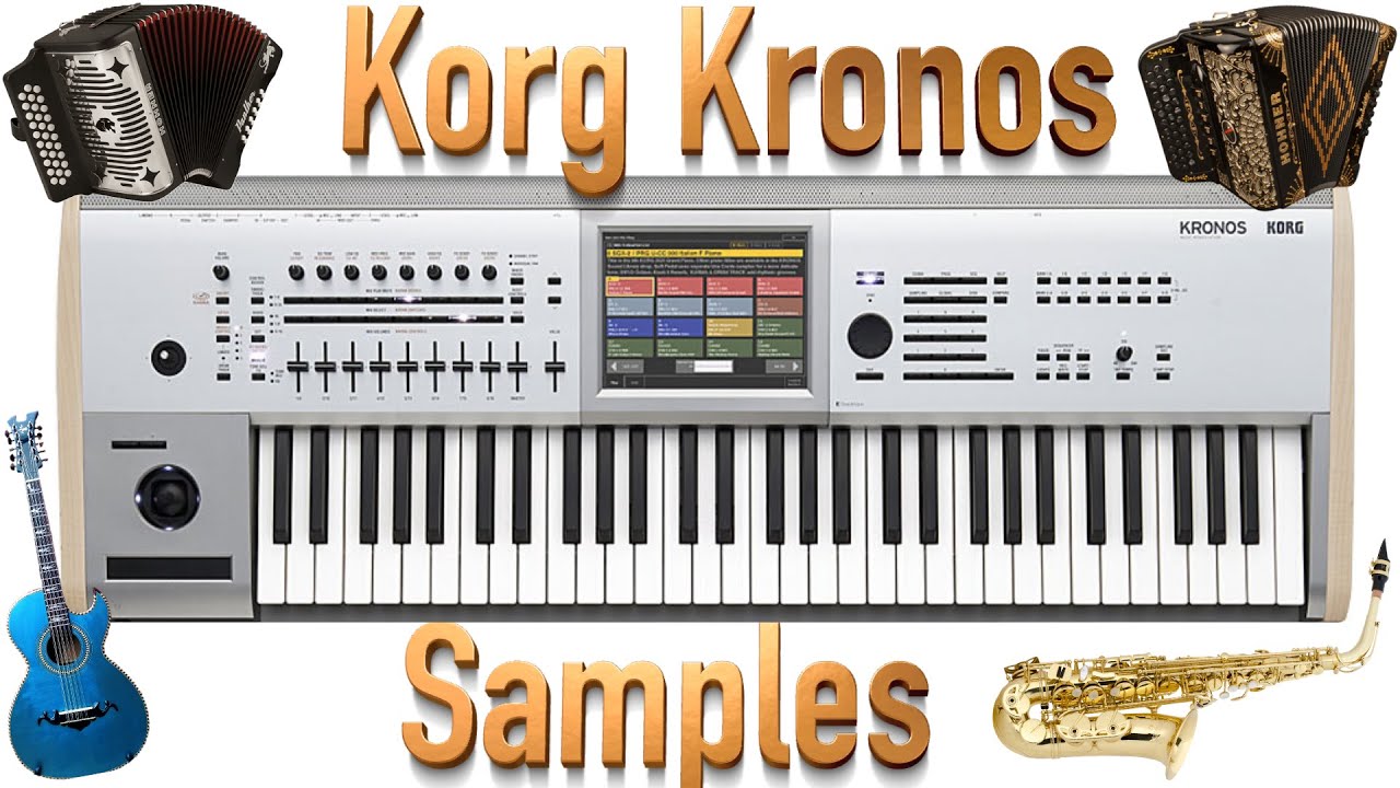KORG KRONOS SAMPLES 2019 (TECLADOS EN VENTA CON MUCHOS SAMPLES) Kronos X Kronos 2