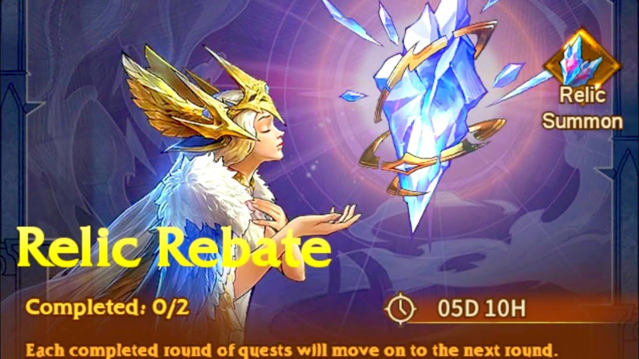 S14 Relic and Common summoning session with rebate rewards 