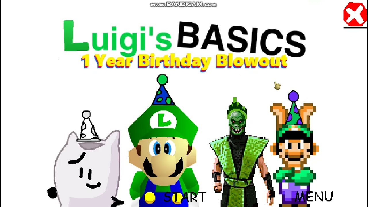 I got the secret game over in Luigi's Basics Birthday Blowout