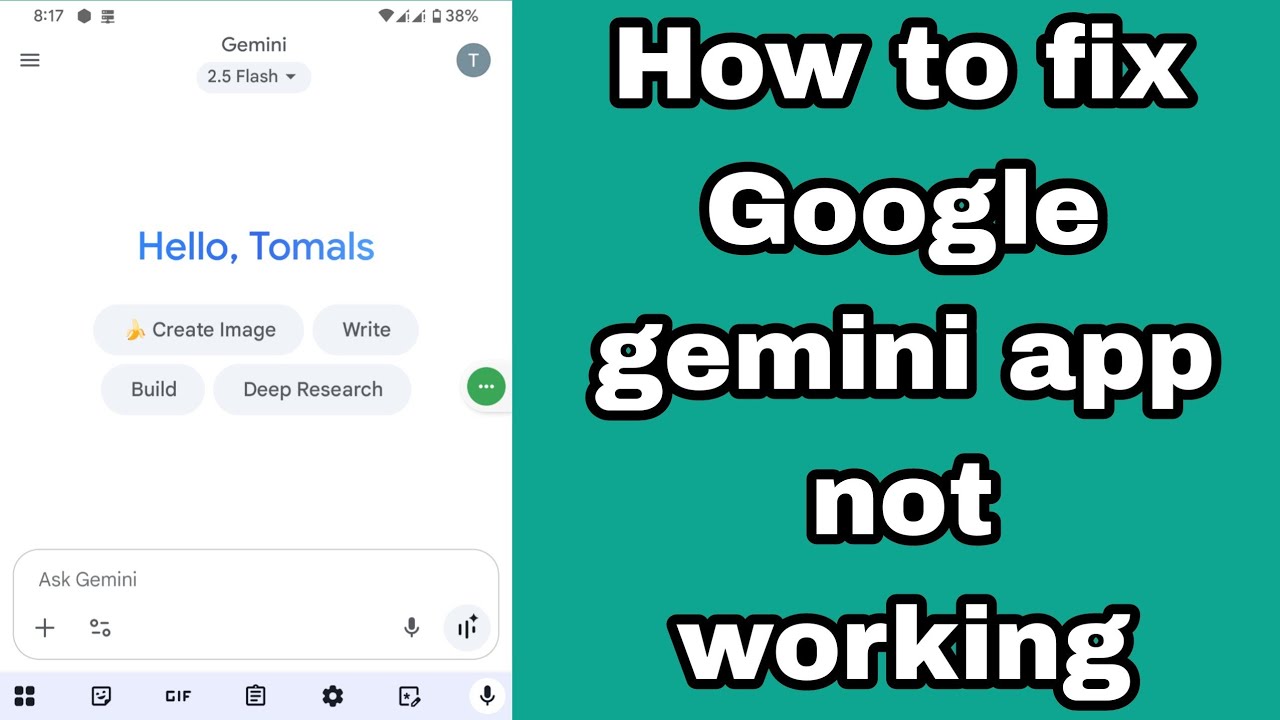 How to fix Google gemini app not working problem | why gemini is not working