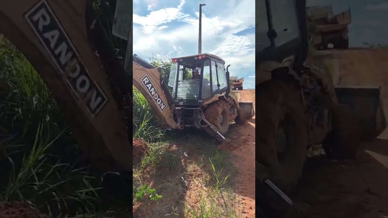 Manutenção nas estradas de castanheira
