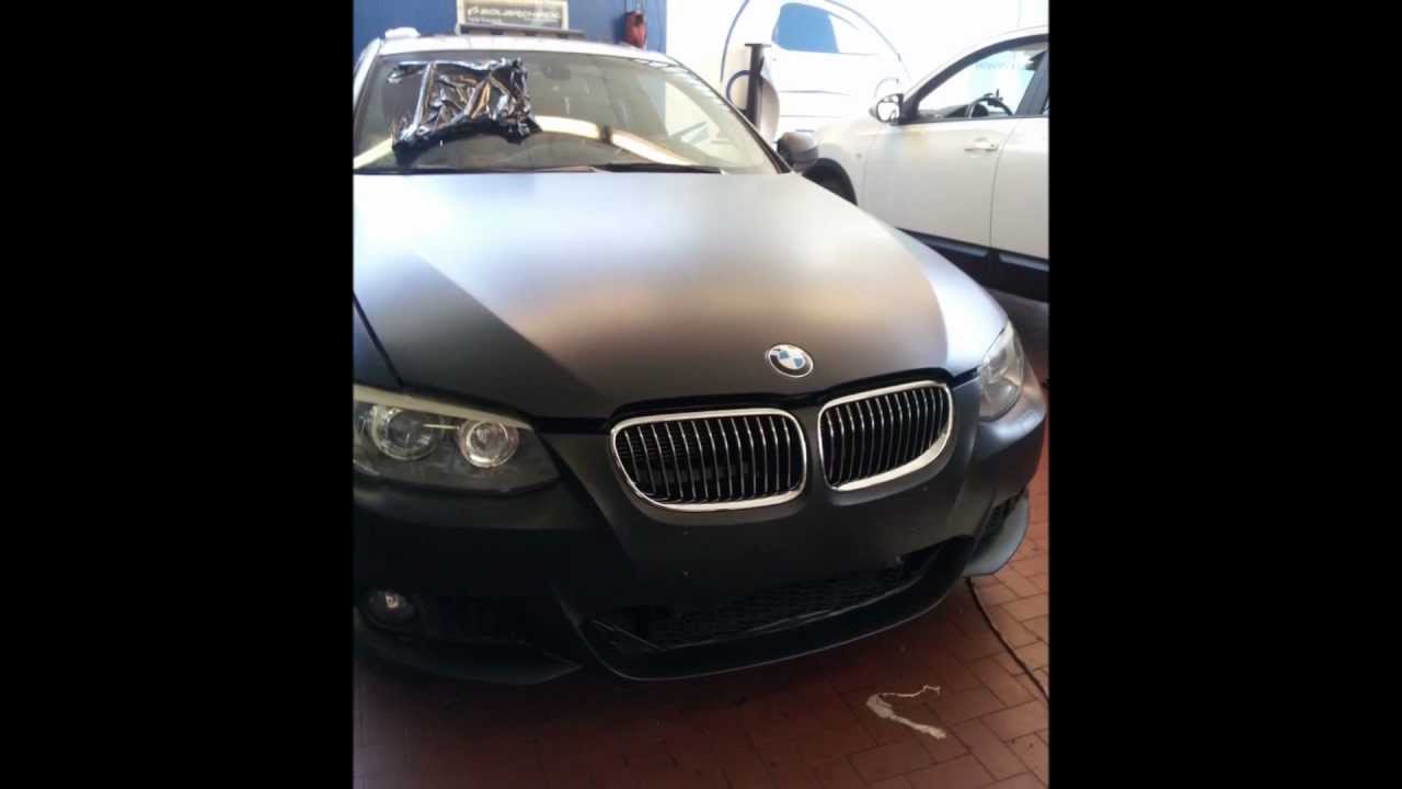 Glass Center Group Genova Pellicola Apa Nero Opaco-BMW-M3-3m-1080-rivestimento-cambio-colore