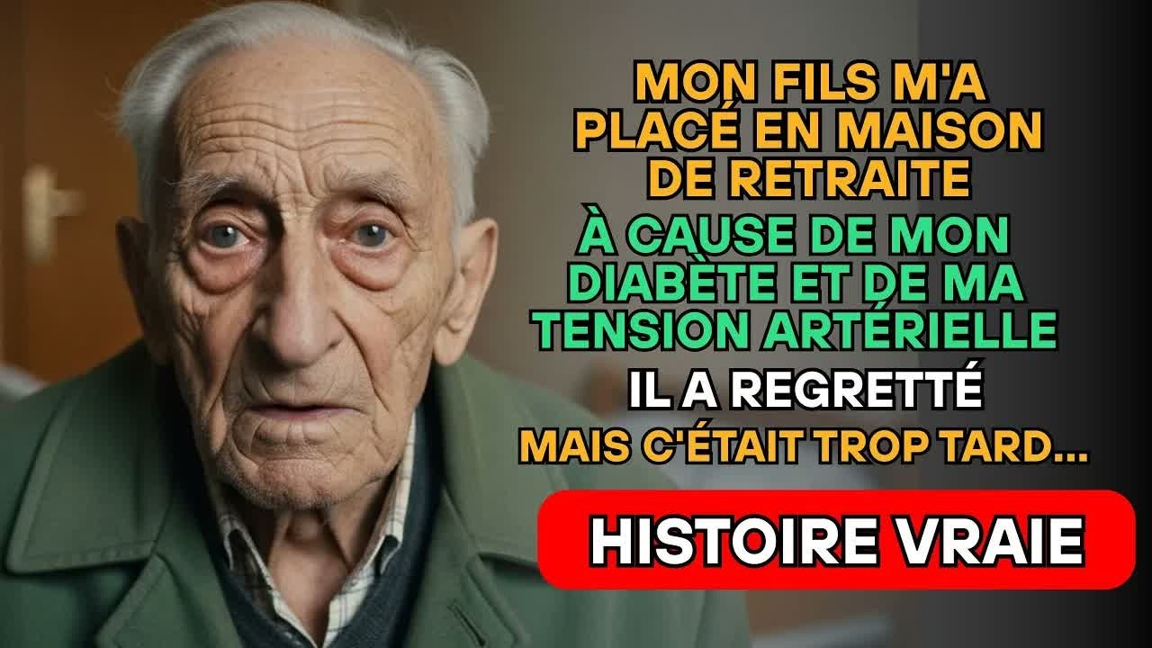 ⚠️L'HISTOIRE DE CE GRAND PÈRE👴🏻MON FILS M'A MIS EN MAISON DE RETRAITE CAR IL REFUSAIT MA MALAD
