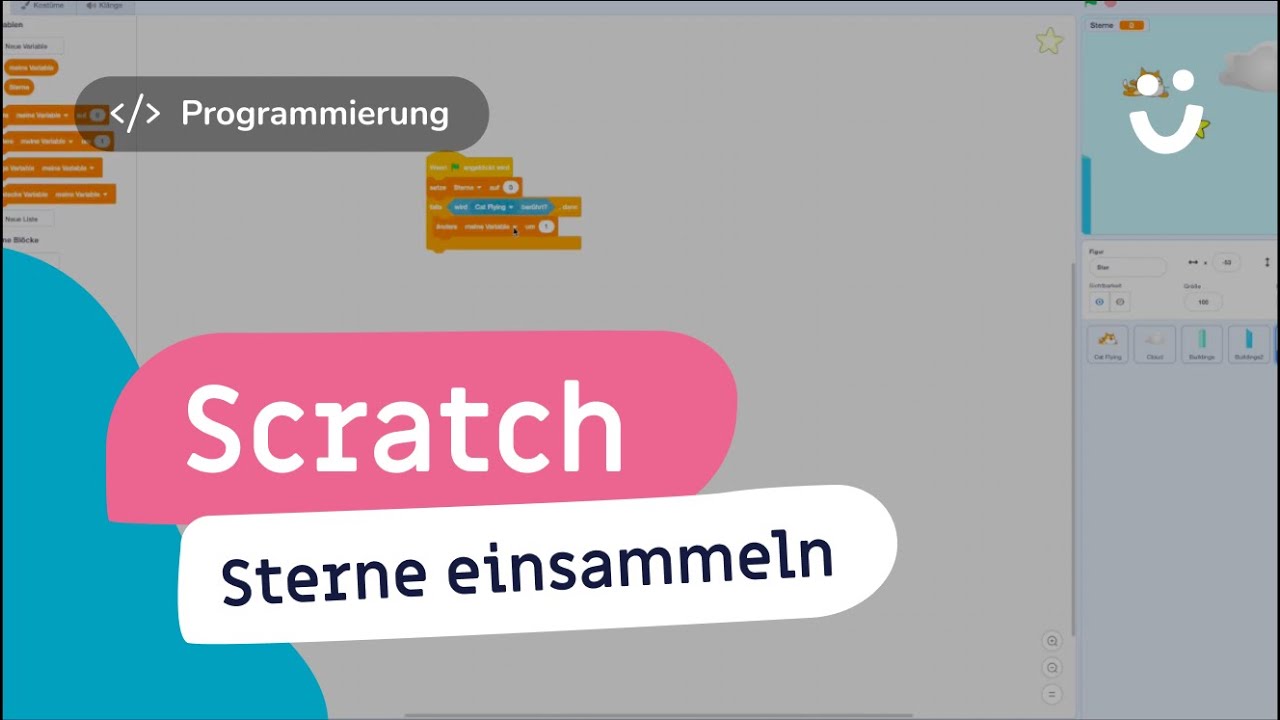 Scratch &ndash; Sterne einsammeln