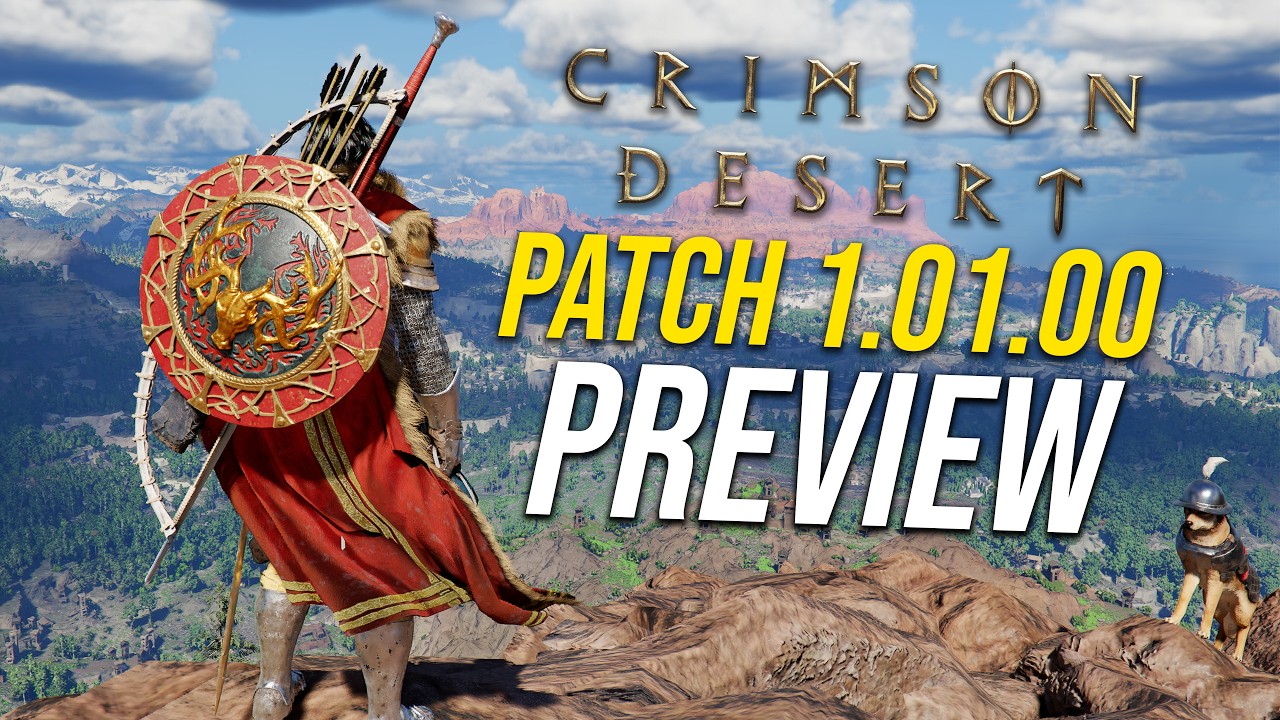 Crimson Desert Patch 1.01.00 PREVIEW! Biggest Changes & Fixes