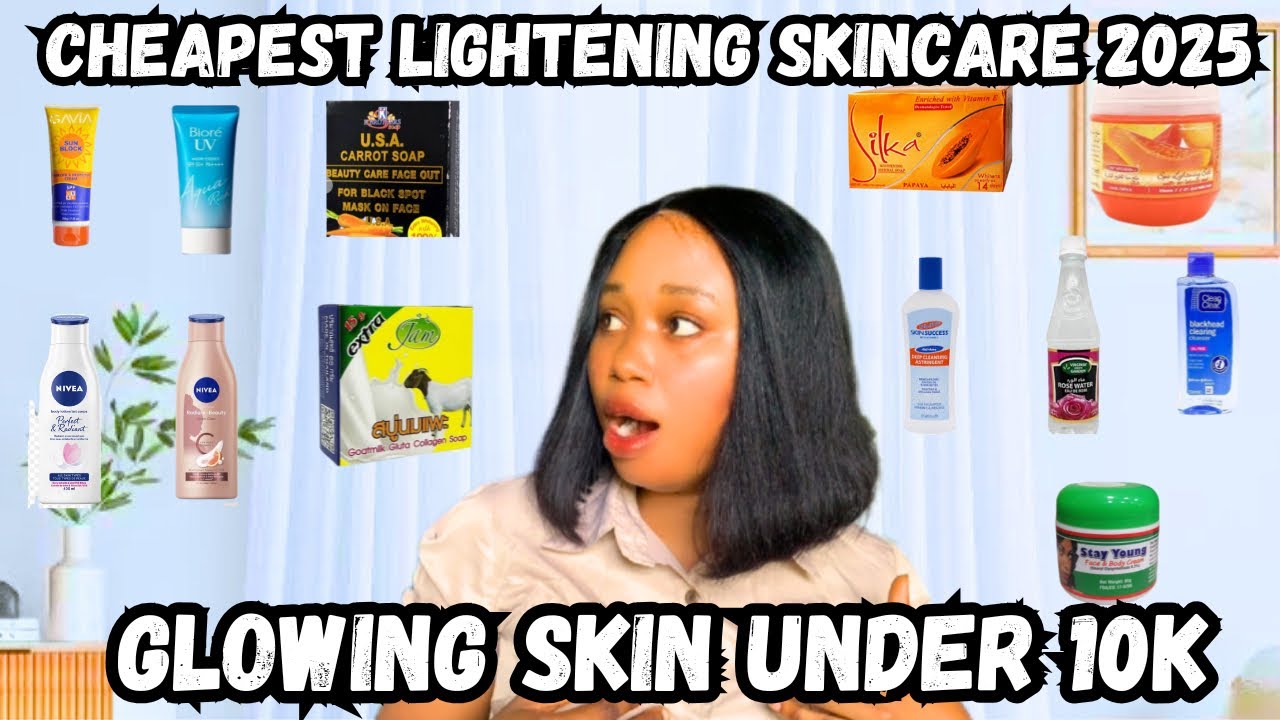 **🌟 [BEST CHEAP LIGHTENING PRODUCTS FOR GLOWING SKIN ON A BUDGET!] 🌟**