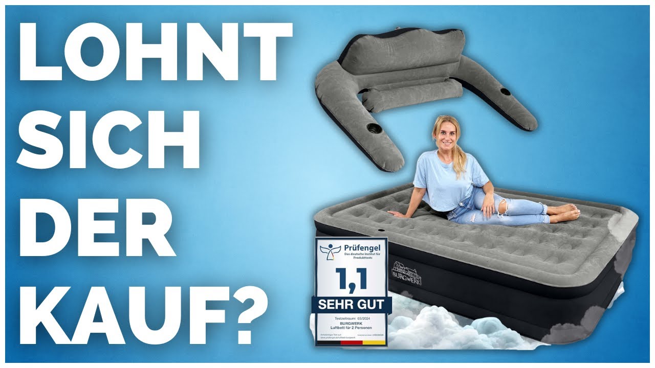 Burgwerk Luftbett im Test [KURZ & KOMPAKT] zusammengefasst