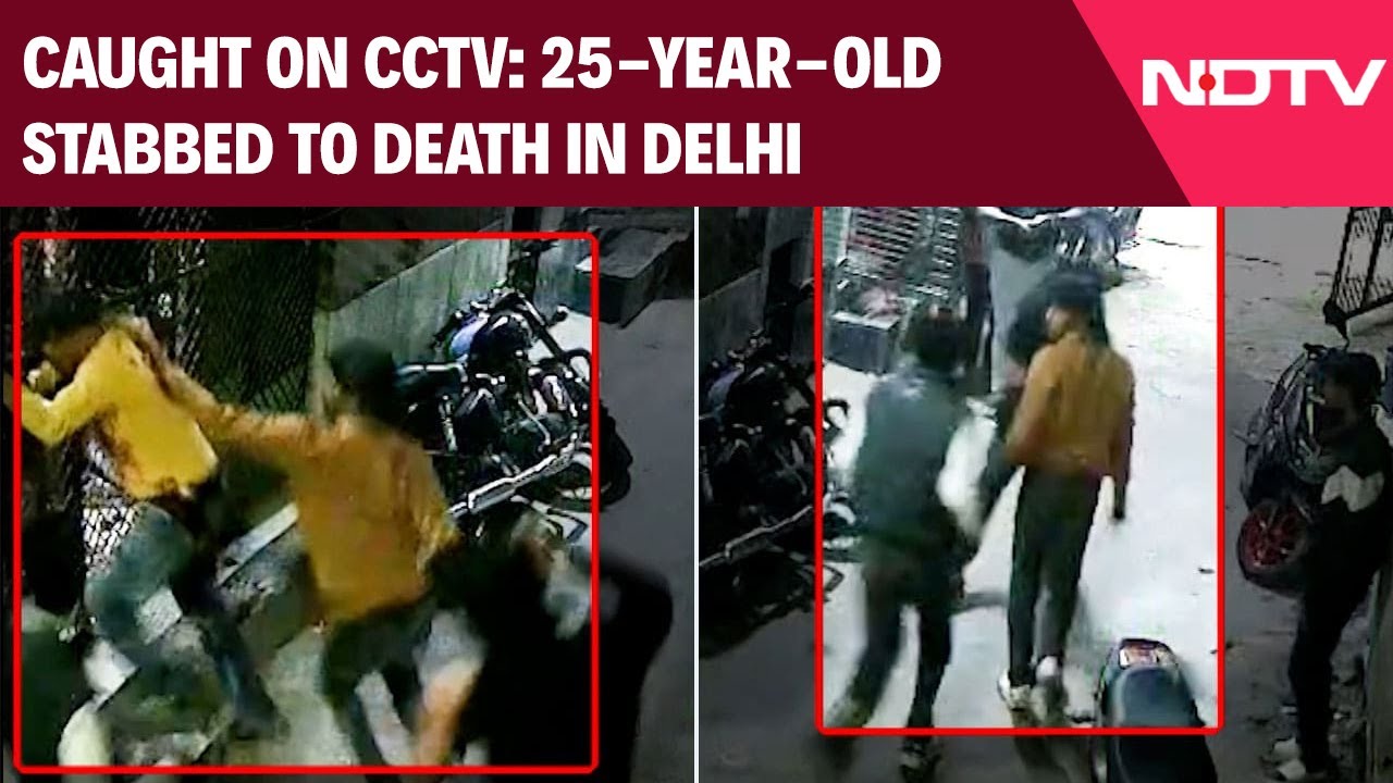 25-Year-Old Stabbed To Death In Delhi's Mangolpuri, Caught On CCTV