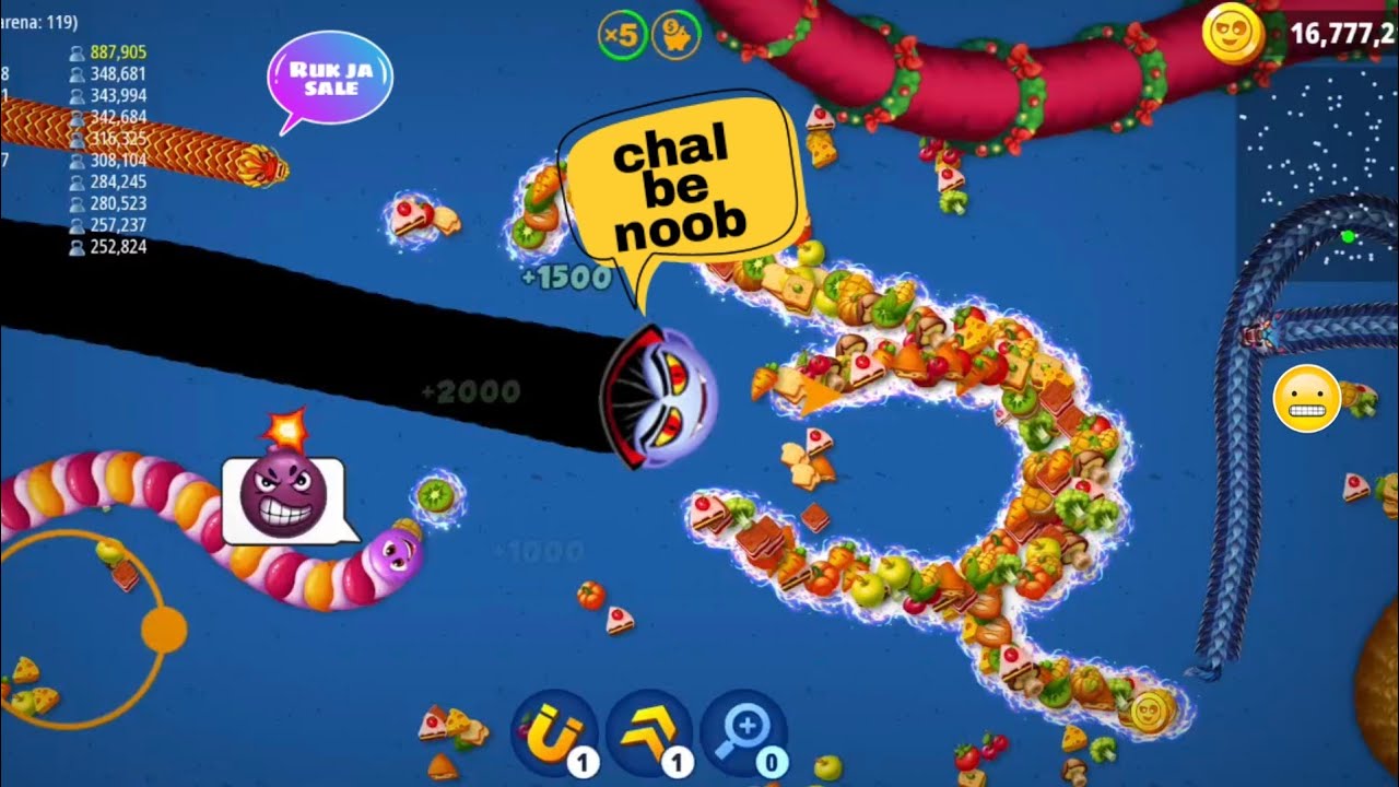 From a small worm to a big giant worm 🐛 