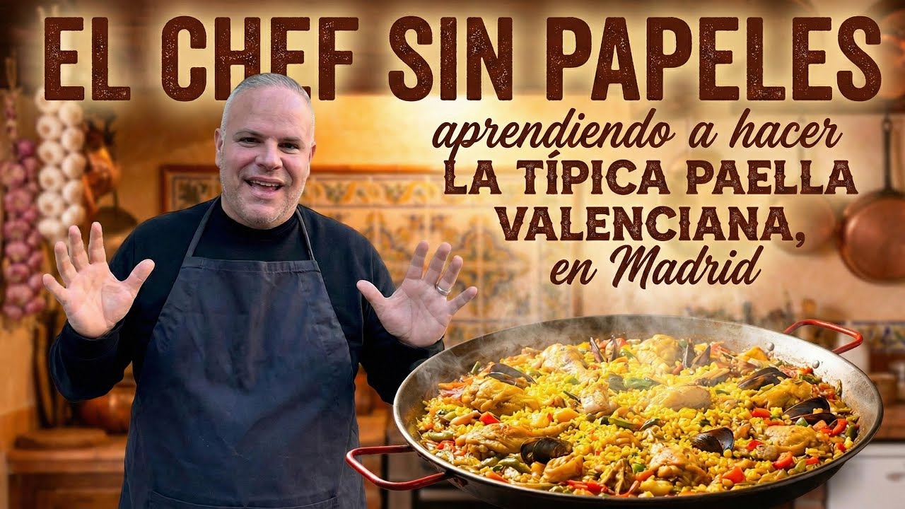 Aprendiendo en Unas Clases De como hacer Paella Valenciana 