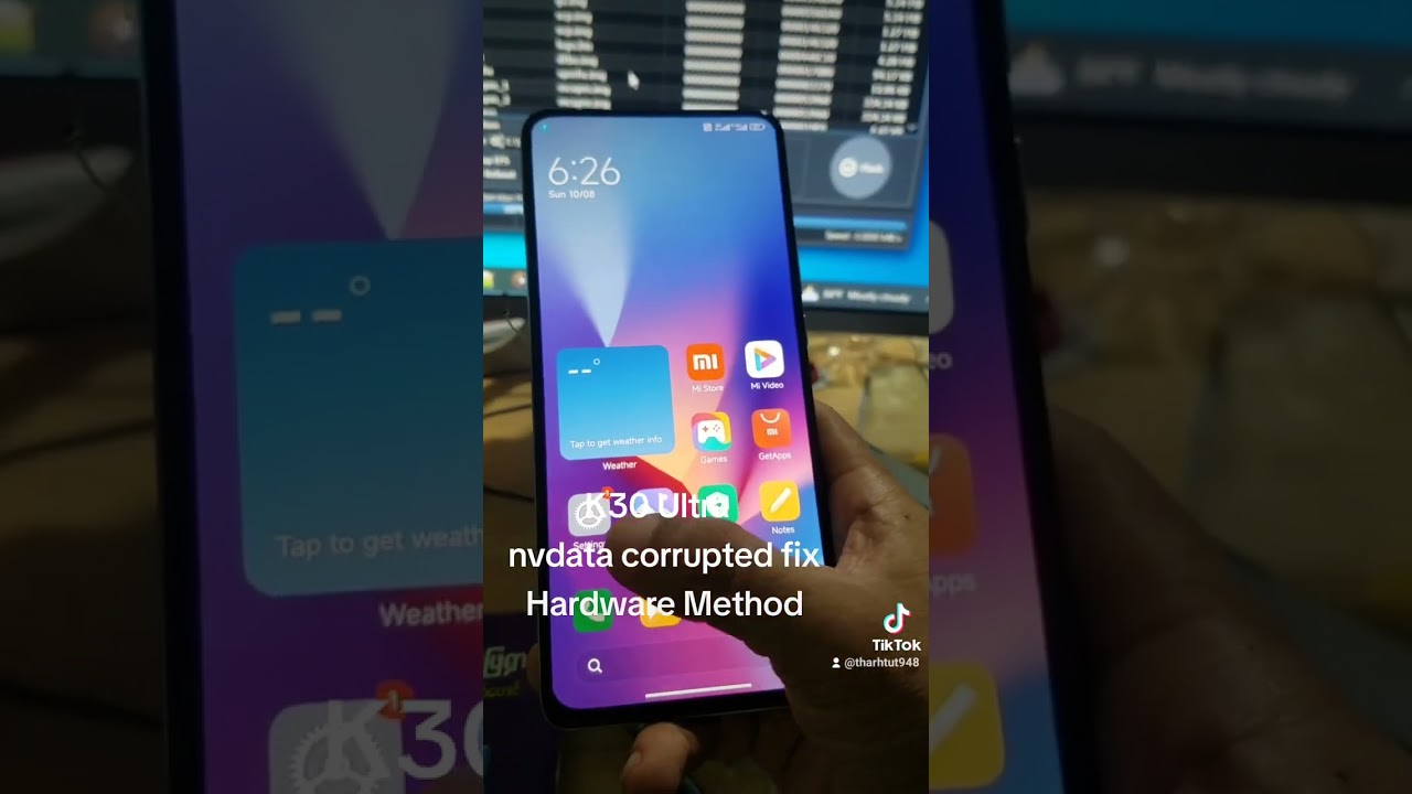 K30 Ultra nvdata corrupted fix
