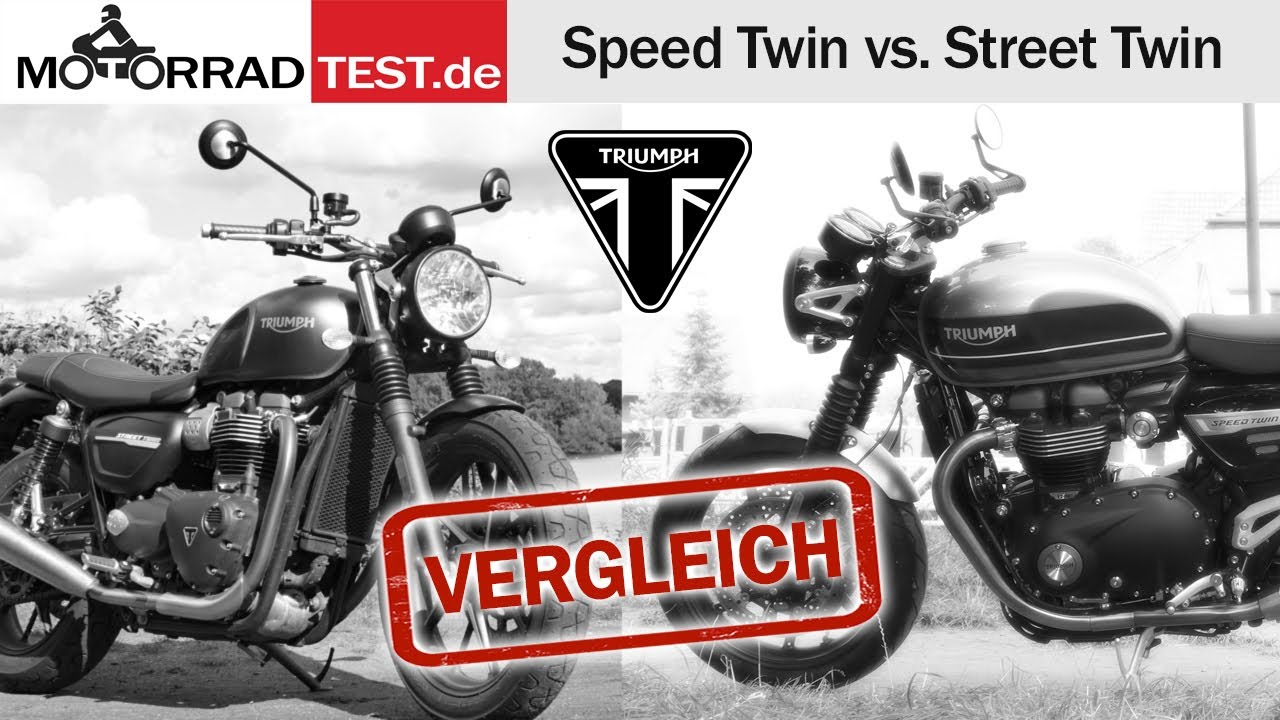 Triumph Street Twin vs. Speed Twin | Vergleich der beiden Naked-Retros von Triumph