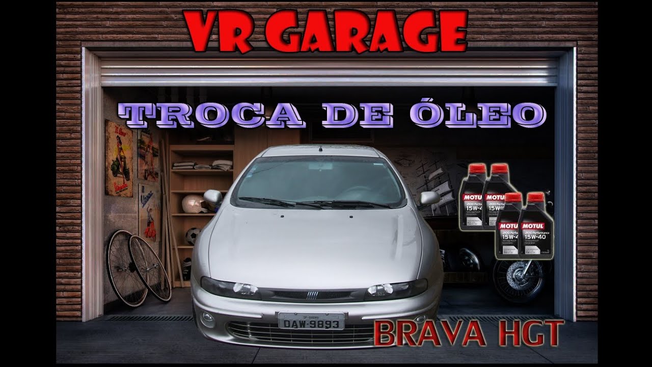 VR Garage Troca de óleo Brava HGT - MOTUL