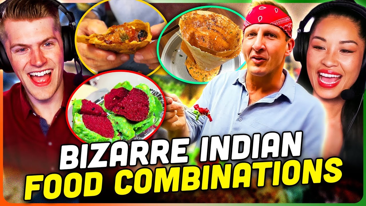 BIZARRE INDIAN STREET FOOD COMBINATIONS Reaction! | More Best Ever Food Review Show