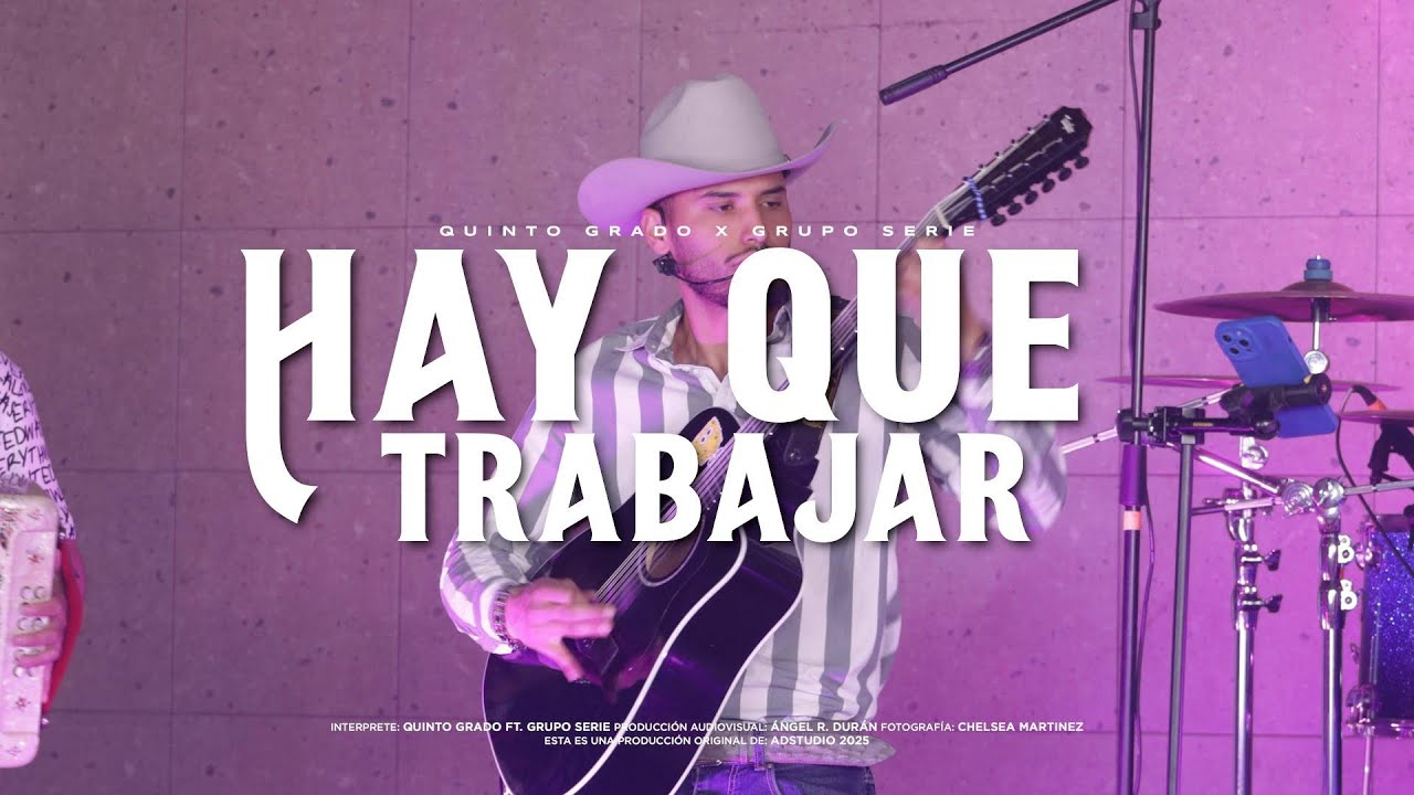 Quinto grado x Grupo serie - Hay que trabajar (cover) en vivo