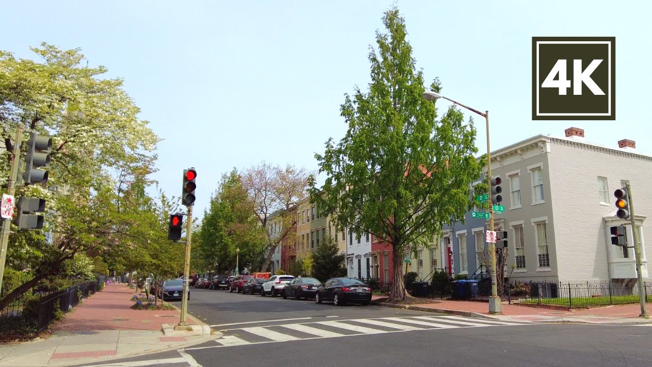 [4K] Walking the Capitol Hill Neighborhood, Washington DC | Duddington Place