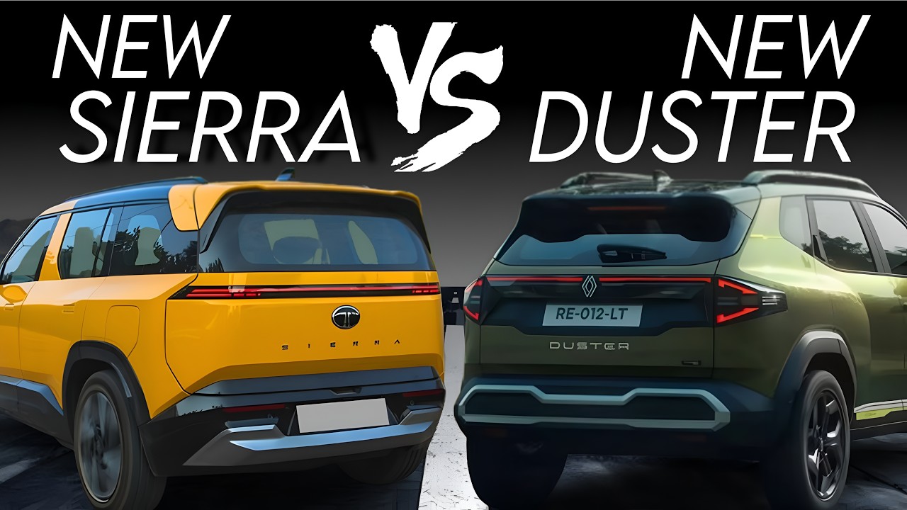 2026 Renault DUSTER vs 2026 Tata SIERRA Comparison
