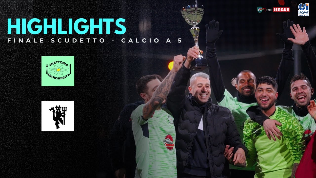 Trattoria Margherita - Black Devils (Finale Scudetto - Calcio a 5)