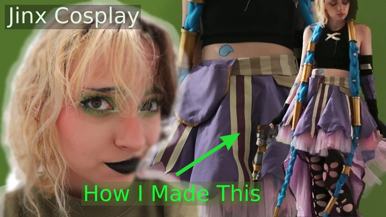 How I Made this Princess-esque JINX Cosplay!