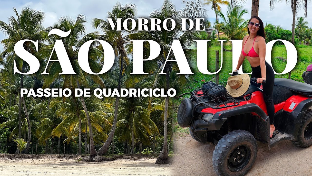 Morro de São Paulo com preços | Passeio de Quadriciclo, quarta e quinta praias