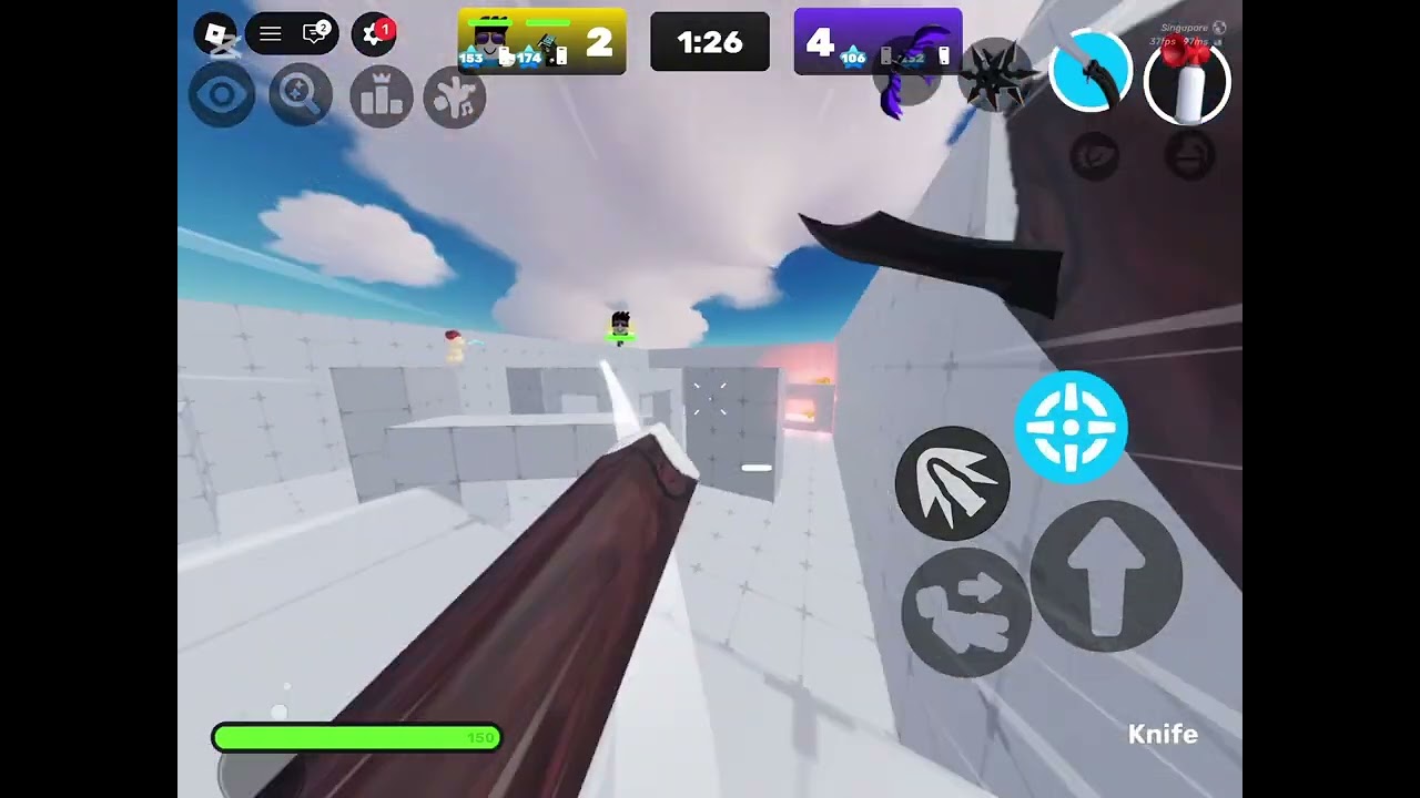 Playing Ruvals 2v2 with my friend #rivals  #roblox #everybodywantstobemyenemy #viralvideoshorts2025 