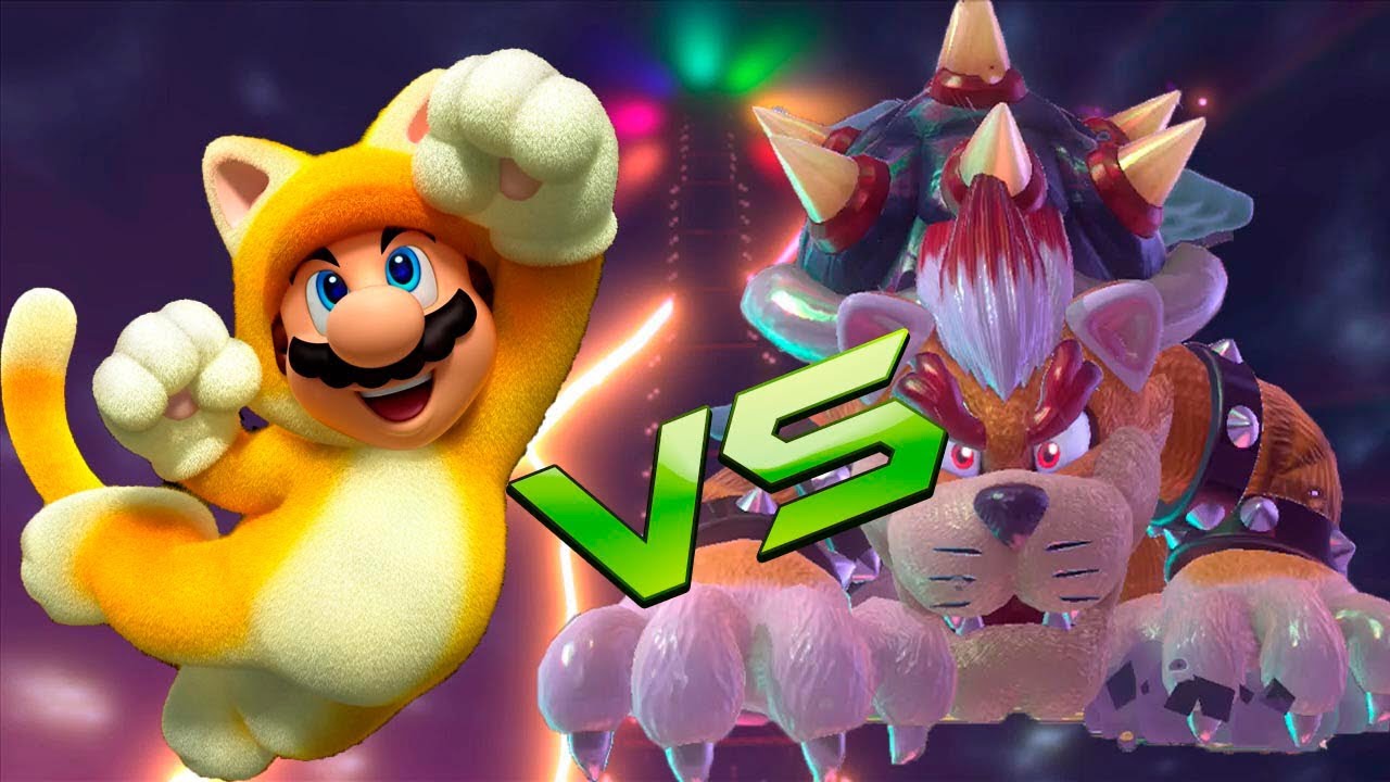 Super Mario 3D World: La batalla final contra Bowser