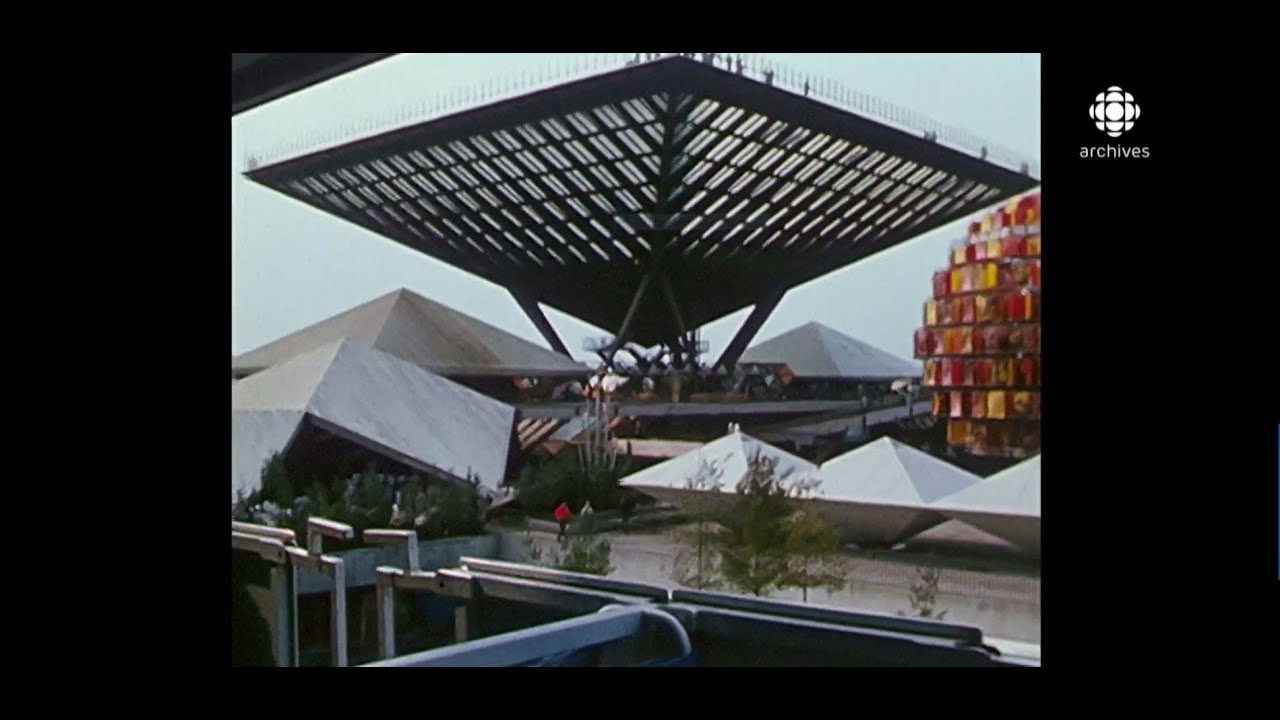 Le pavillon du Canada à Expo 67