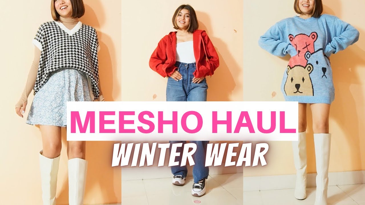 I FOUND Trendy Sweater On MEESHO | Affordable Sweater, Hoodie  |  Meesho Haul