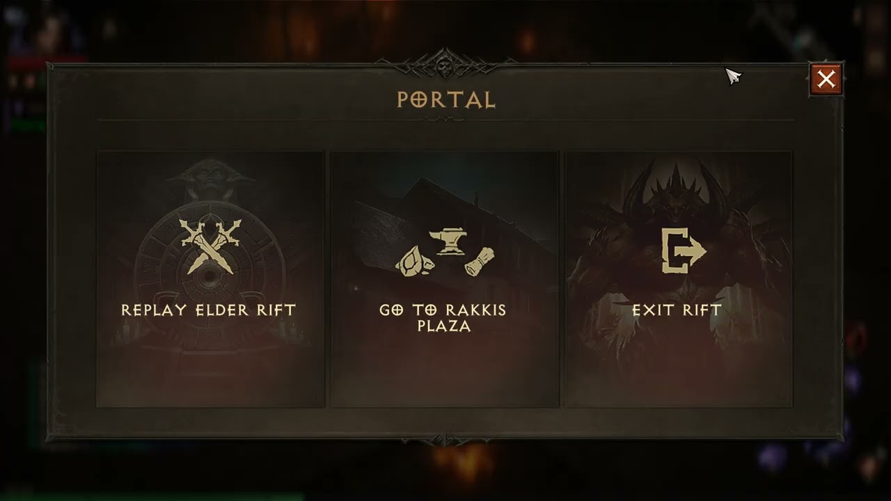Elder Rift exit options