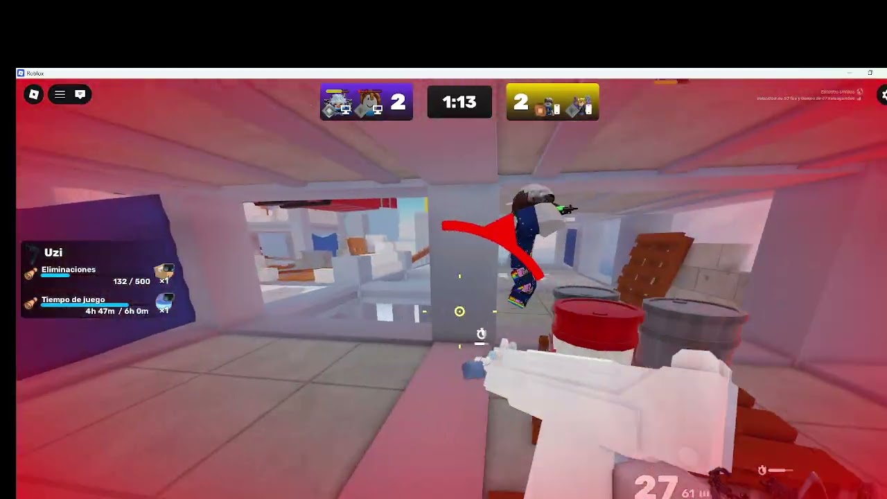 me enfrento a un hacker  en rivals